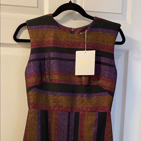 DVF Metallic Dress - Picture 3 of 3